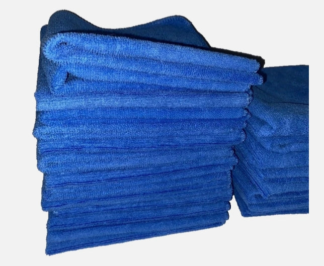 *NEW* BLUE MICROFIBER 12-PACK